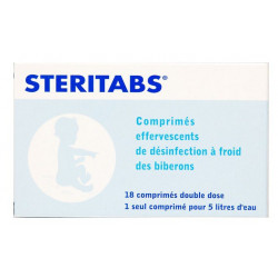 steritabs 18 comprimés