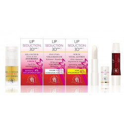 mediecos lip seduction 3d coffret 3 produits contour des lèvres et yeux