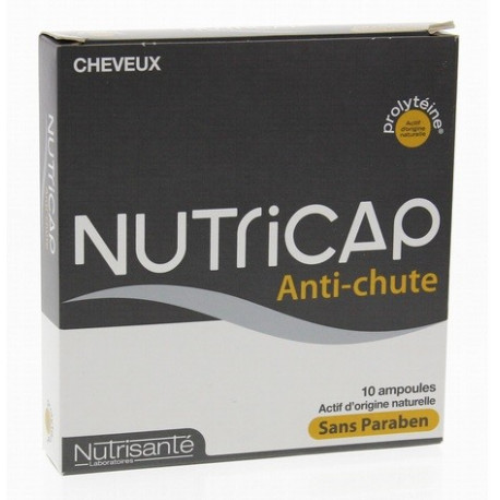 nutrisanté nutricap anti-chute sérum 10 ampoules