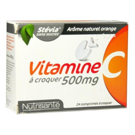 nutrisanté vitamine c 500 mg 24 comprimés à croquer
