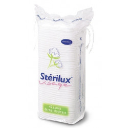 stérilux visage 45 carrés dermatologiques