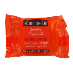 le comptoir du bain savon de marseille fleur d'oranger 100 g