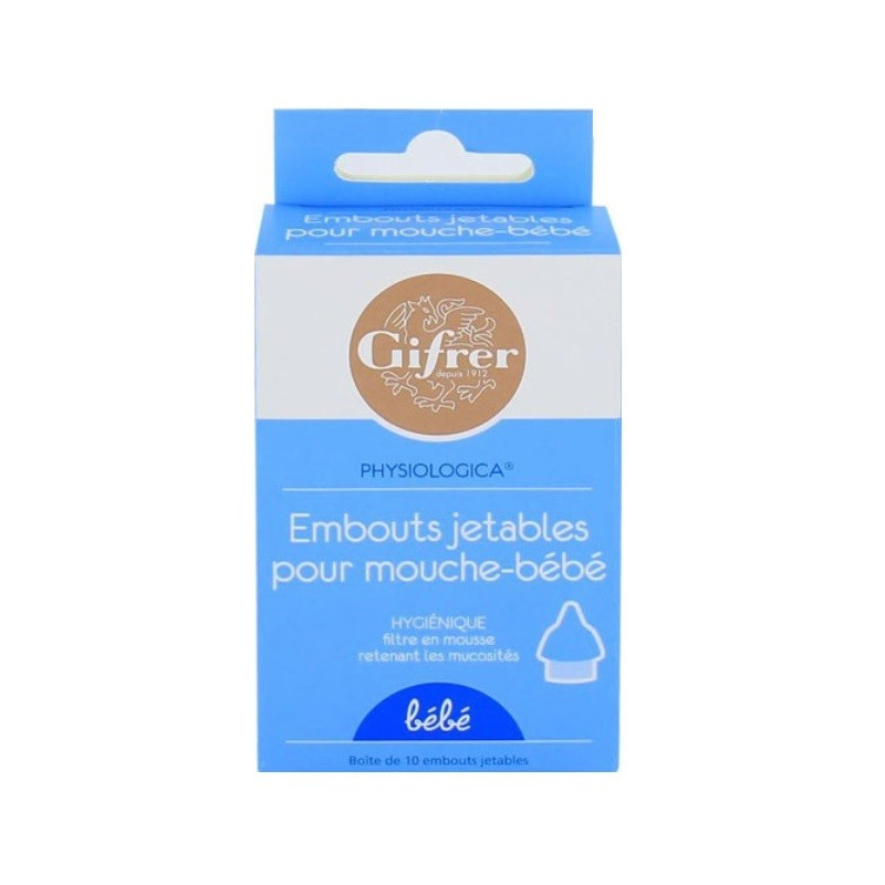 Gifrer Physiologica Embouts Jetables Pour Mouche Bebe