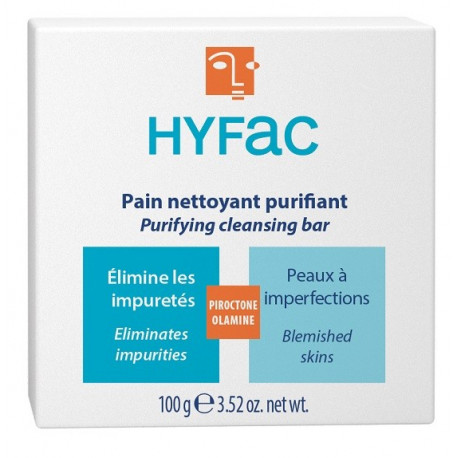 Hyfac Pain Nettoyant Purifiant 100 g 3660398500024