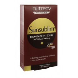 nutreov sunsublim bronzage intégral 30 capsules
