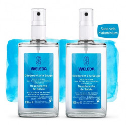 Weleda Déodorant à La Sauge 2 x 100 ml