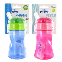 Bébisol Gobelet Avec Paille 300 ml