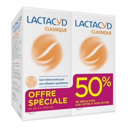 Lactacyd Soin Intime Lavant 2 x 400 ml 3094902597499