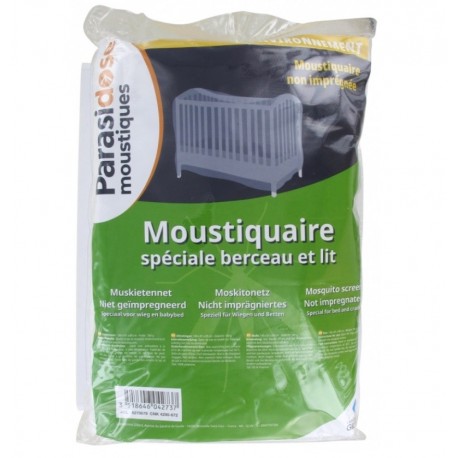 Parasidose Moustiques Moustiquaire Spéciale Berceau et Lit 3518646042737