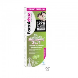Parasidose Poux-Lentes Shampoing 2en1 200 ml + 1 Peigne 3518646041891
