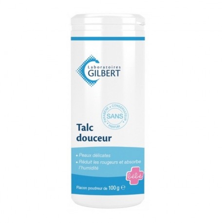 Gilbert Talc Douceur 100 g 3518646126598