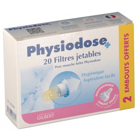 Physiodose Disposable Filters for Baby Nose Blower 3518646066931