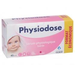 Physiodose Sérum Physiologique Stérile 40 Unidoses de 5 ml