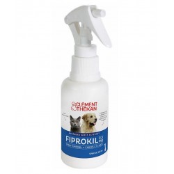 Clément Thékan Fiprokil 2,5 mg Chat et Chien Spray 100 ml