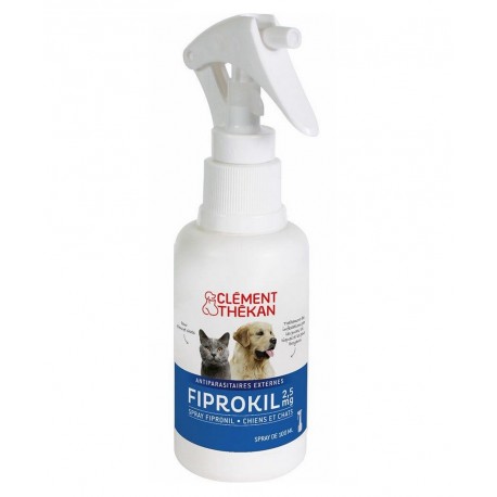 Clément Thékan Fiprokil 2,5 mg Cat and Dog Spray 100 ml 3283021955666