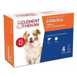 Clément Thékan Fiprokil 268 mg Large Dogs 4 Pipettes