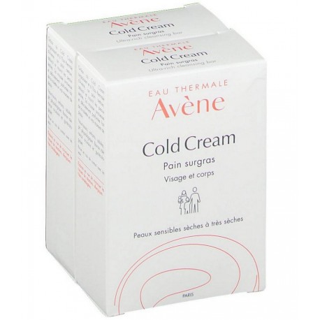 Avène Cold Cream Ultra Rich Cleansing Bar 2 x 100 g3282779255059