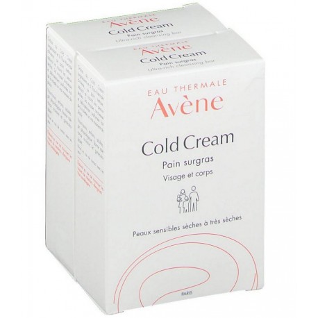 Avène Cold Cream Ultra Rich Cleansing Bar 2 x 100 g 3282779255059