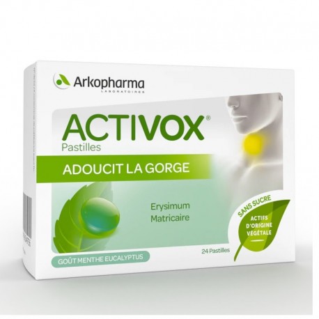 Arkopharma Activox Mint Eucalyptus Lozenges Sugar Free 3401565549756