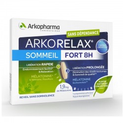 Arkopharma Arkorelax Sommeil Fort 8H 15 Comprimés