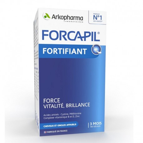 Arkopharma Forcapil Hair & Nails 180 Capsules 3401548143728