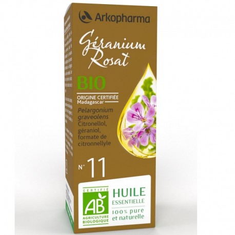 Arkopharma Huile Essentielle Géranium Rosat Bio 10 ml 3578835501346