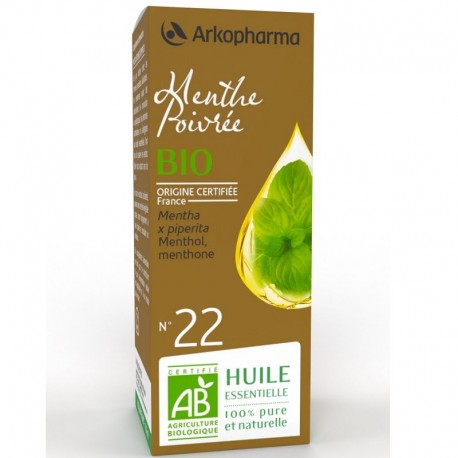 Arkopharma Huile Essentielle Menthe Poivrée Bio 10 ml 3578835501308