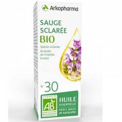 Arkopharma Huile Essentielle Sauge Sclarée Bio 10 ml 3578835501568