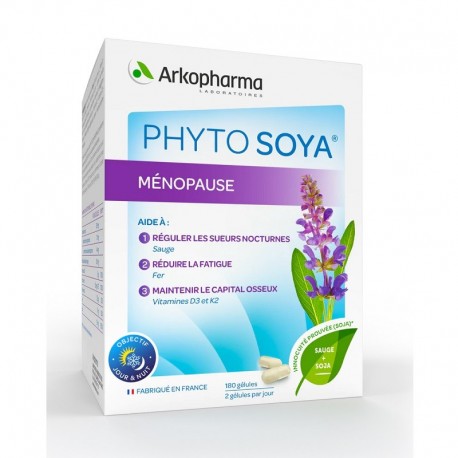 Arkopharma Phyto Soya Ménopause 180 Gélules 3578835501865