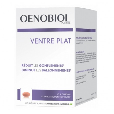 Oenobiol Ventre Plat 60 Capsules 3663998000109