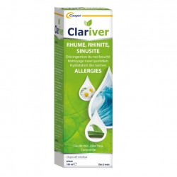 Clariver Rhume, Rhinite, Sinusite, Allergies Pocket Spray Nasal 30 ml 3614819995623