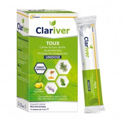 Clariver Toux Solution Buvable 14 Unidoses de 10 ml