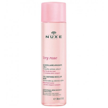 Nuxe Very Rose Eau Micellaire Apaisante 3en1 200 ml 3264680022043