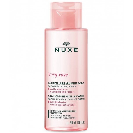 Nuxe Very Rose Eau Micellaire Apaisante 3en1 400 ml 3264680022050