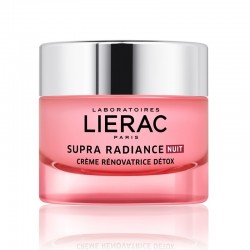 Lierac Supra Radiance Nuit Crème Rénovatrice Détox 50 ml