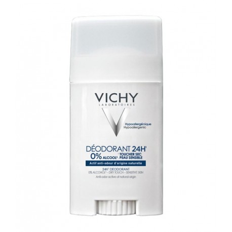 Vichy 24H Dry Touch Deodorant Sensitive Skin Stick 40 ml 3337871320447