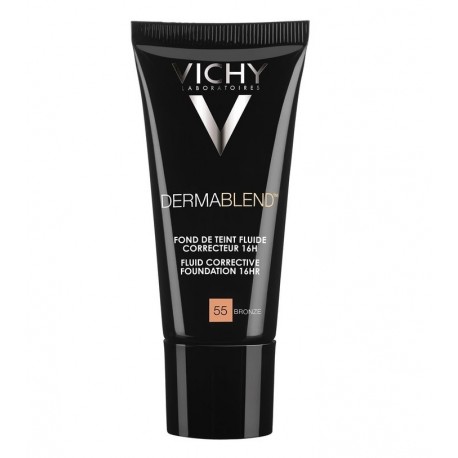 Vichy Dermablend Fluid Corrective Foundation 16HR n°55 Bronze 30 ml 3337871316631