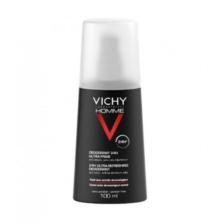 Vichy Homme Ultra-Refreshing Deodorant 24h 100 ml3337871320331