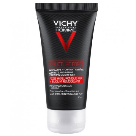 Vichy Homme Structure Force Soin Global Hydratant Anti-âge 50 ml 3337875647212