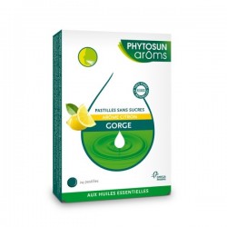 Phytosun Aroms 24 Sugarfree Throat Lozenges Lemon