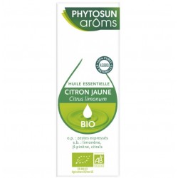 Phytosun Aroms Citron Jaune Bio 10 ml 3595890239571