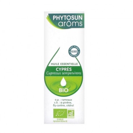 Phytosun Aroms Essential Oil Cypress Organic 10 ml 3595890245329
