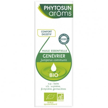 Phytosun Arôms Huile Essentielle Genièvre Bio 5 ml 3595890244537