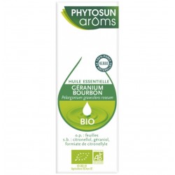 Phytosun Aroms Essential Oil Geranium Bourbon Organic 10 ml