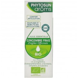 Phytosun Aroms Essential Oil Fresh Ginger Essential Oil Organic 5 ml