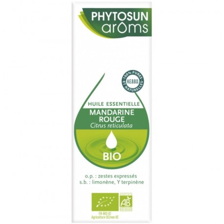 Phytosun Arôms Huile Essentielle Mandarine Rouge Bio 10 ml 3595890245305