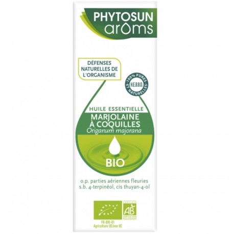 Phytosun Aroms Essential Oil Marjoram Organic 5 ml 3595890244544