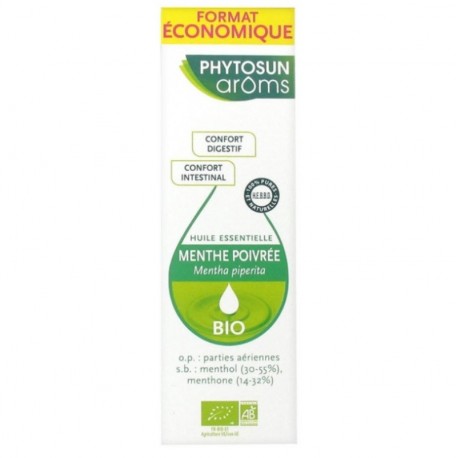 Phytosun Arôms Huile Essentielle Menthe Poivrée Bio 30 ml 3595890239519