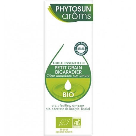Phytosun Aroms Essential Oil Petit Grain Bigaradier Bio 10 ml 3595890248146