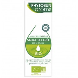 Phytosun Arôms Huile Essentielle Sauge Sclarée Bio 5 ml 3595890239601